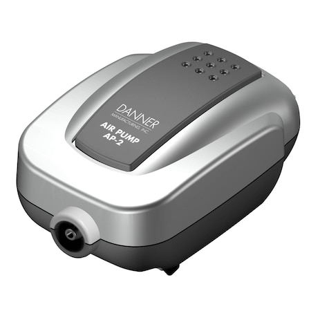 Supreme AP-2 air pump, Quiet, Use Standard Airline Tubing, For Fish and Hydro 06402